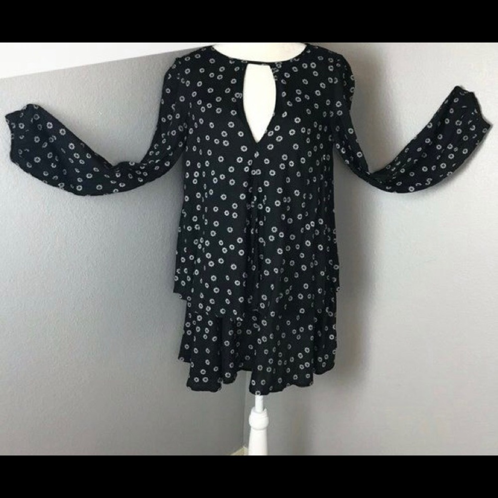 Free People tiered floral dress